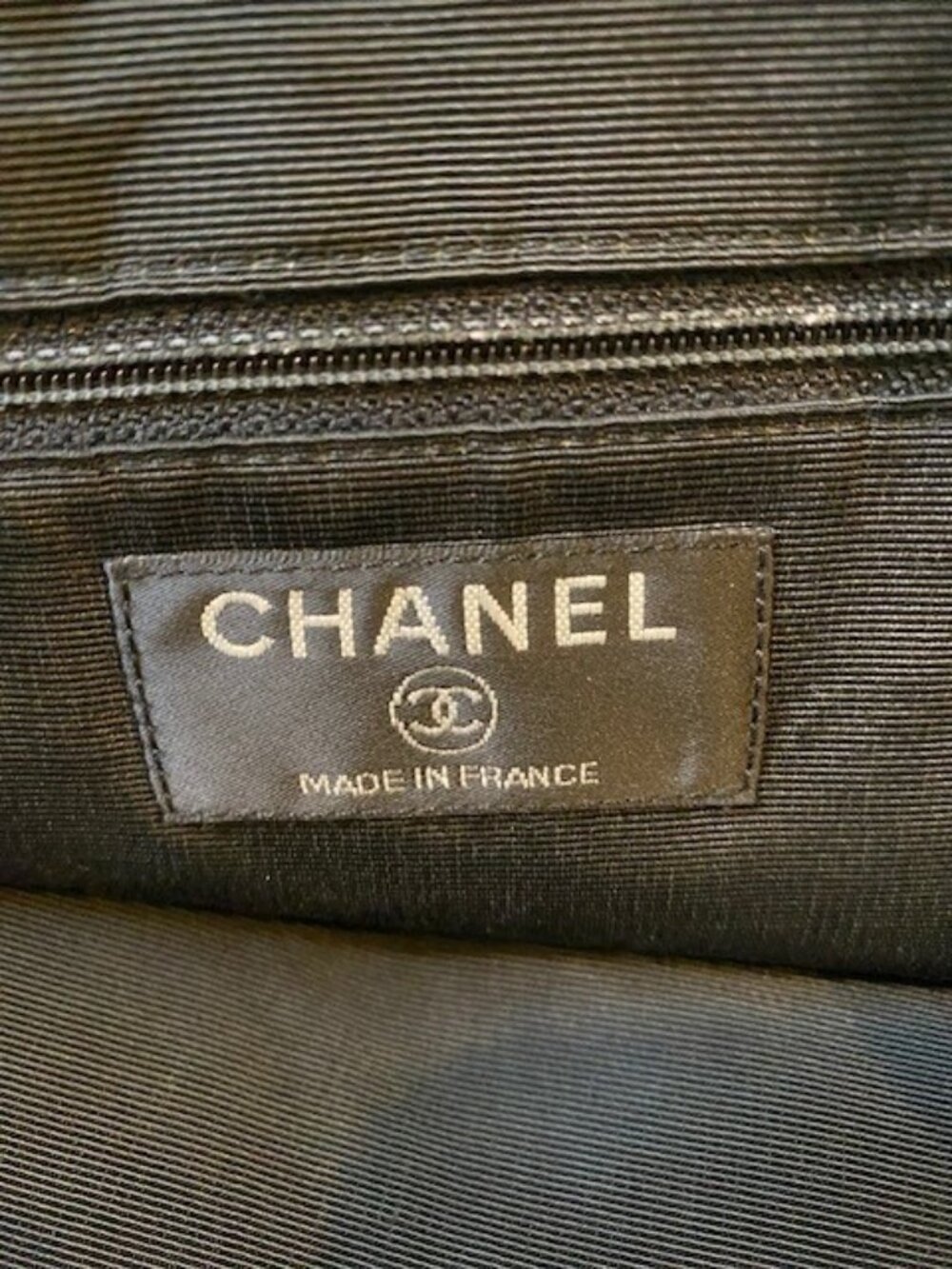 Authentic Chanel Fur Tote Bag Rabbit with Black Suede Bottom & Authenticity Card - Picture 5 of 13